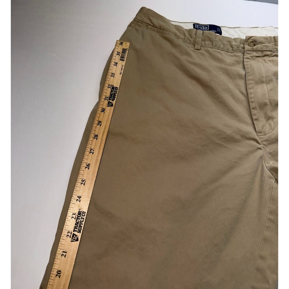 Polo Ralph Lauren Prospect Pant Men 44Bx30 Tan Chino Big & Tall Khakis - Picture 6 of 10
